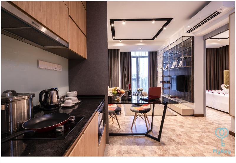 Expressionz Professional Suites By Mykey Kuala Lumpur Exteriér fotografie The interior of a typical apartment